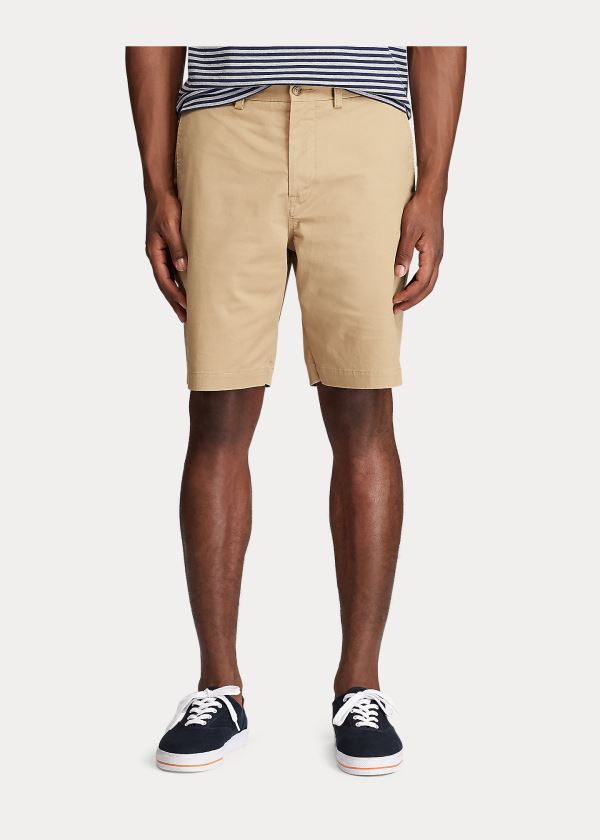 Ralph Lauren Stretch Classic Fit Krátké Hnědé | hd4mpUdw