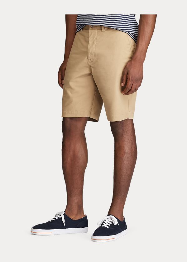 Ralph Lauren Stretch Classic Fit Krátké Hnědé | hd4mpUdw