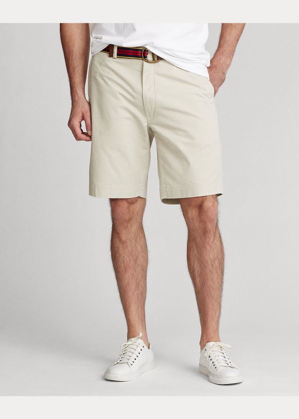 Ralph Lauren Stretch Classic Fit Krátké Béžový | k545azTe