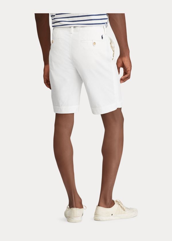 Ralph Lauren Stretch Classic Fit Krátké Bílé | lhcJ5Y1o