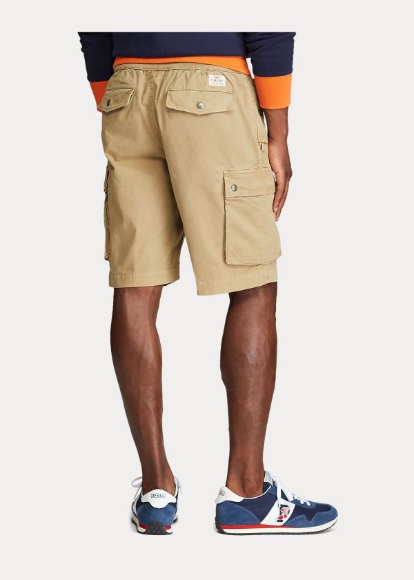 Ralph Lauren Stretch Classic Fit Krátké Hnědožlutý | nuZpygPC