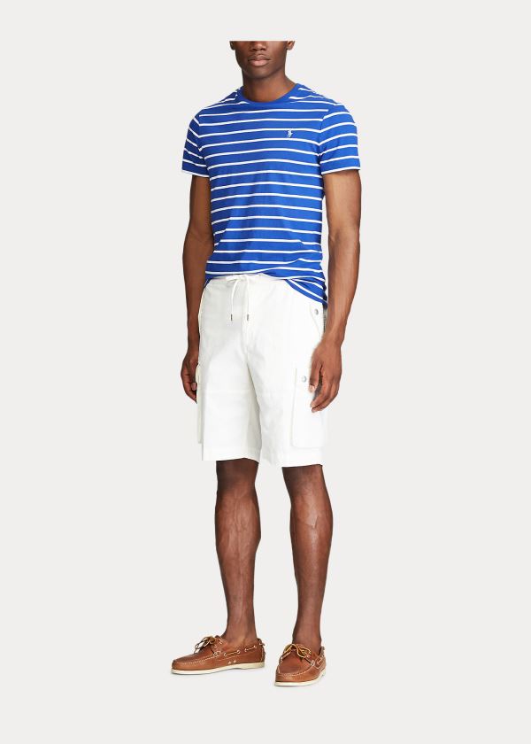 Ralph Lauren Stretch Classic Fit Krátké Bílé | rJw4oNZO