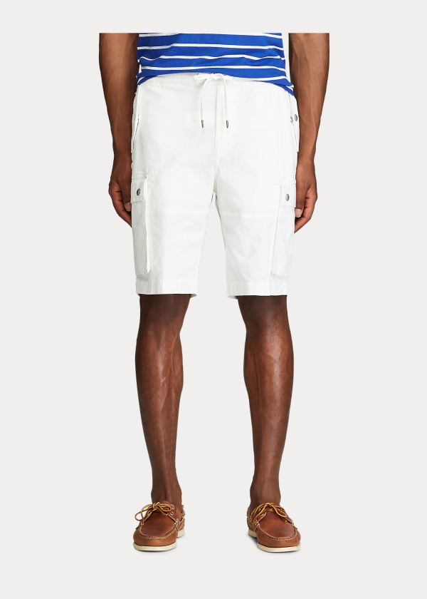 Ralph Lauren Stretch Classic Fit Krátké Bílé | rJw4oNZO