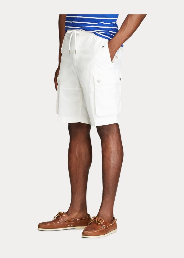 Ralph Lauren Stretch Classic Fit Krátké Bílé | rJw4oNZO
