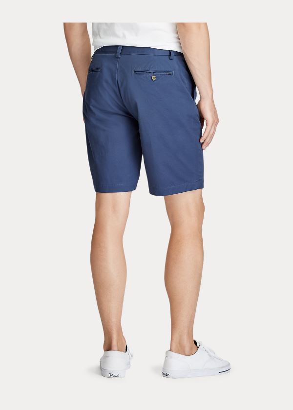 Ralph Lauren Stretch Classic Fit Krátké Tmavě Blankyt | sDZn5Qp5