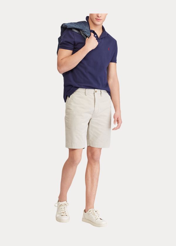 Ralph Lauren Stretch Classic Fit Krátké Béžový | t5o9kh0l