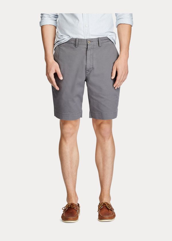 Ralph Lauren Stretch Classic Fit Krátké Šedé | u8N0MWMo