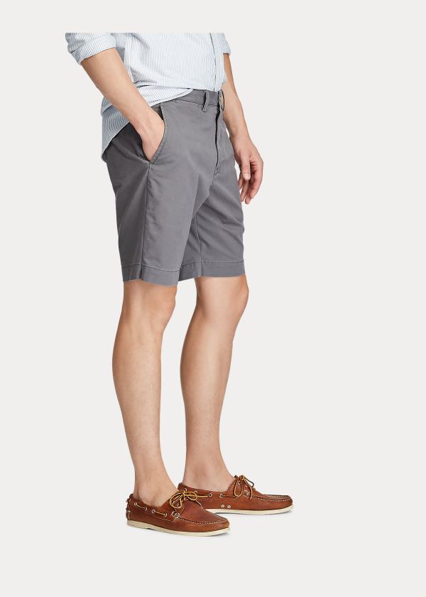Ralph Lauren Stretch Classic Fit Krátké Šedé | u8N0MWMo
