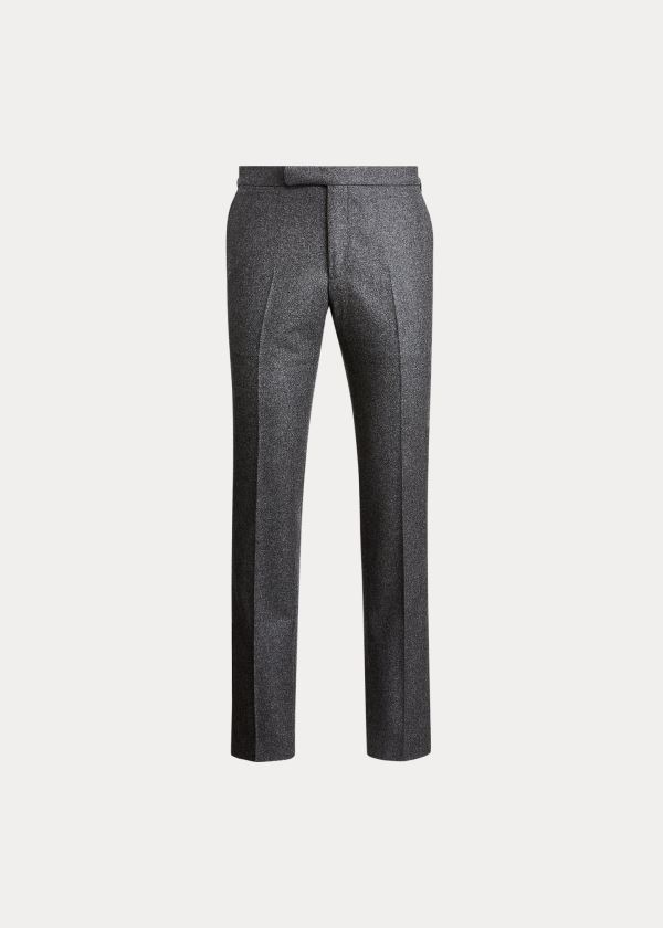 Ralph Lauren Stretch Flannel Trouser Šedé | H3Gfsm8H