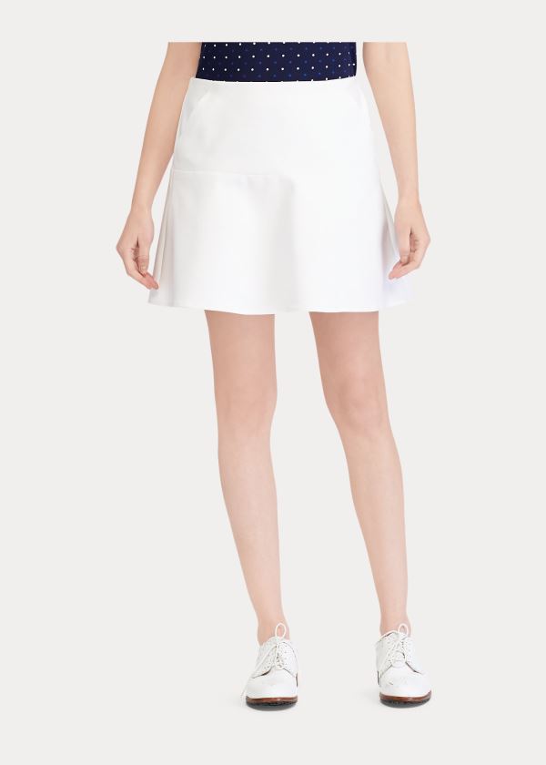 Ralph Lauren Stretch Golfové Skort Bílé | ndyY7JuK