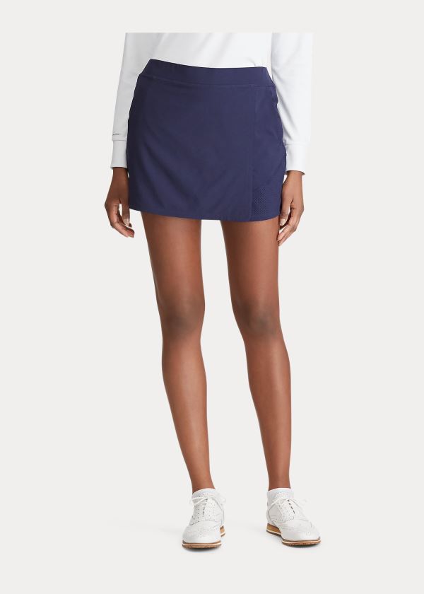 Ralph Lauren Stretch Golfové Skort Tmavě Blankyt | nvpAe6dk