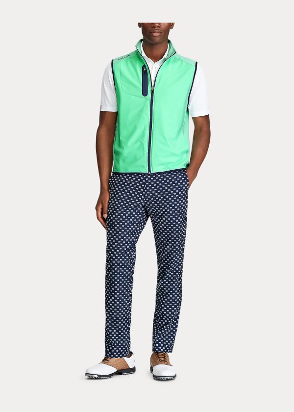 Ralph Lauren Stretch-Paneled Jacquard Vest Mátově Zelená Zelene | 1qWMdtJn
