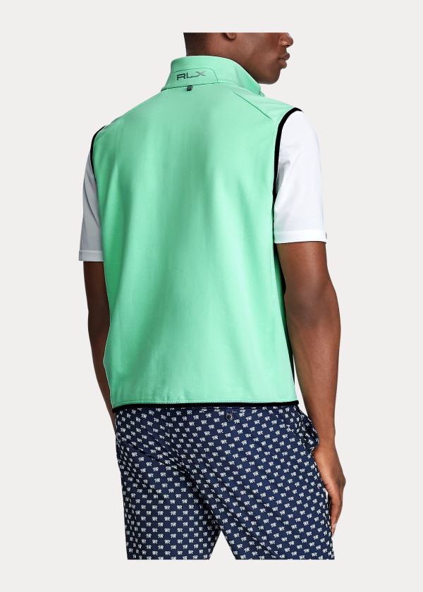 Ralph Lauren Stretch-Paneled Jacquard Vest Mátově Zelená Zelene | 1qWMdtJn