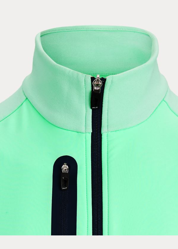Ralph Lauren Stretch-Paneled Jacquard Vest Mátově Zelená Zelene | 1qWMdtJn
