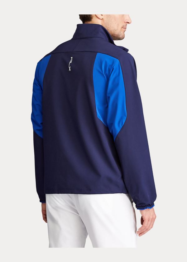 Ralph Lauren Stretch Pullover Jacket Tmavě Blankyt | 2c0g8s2H