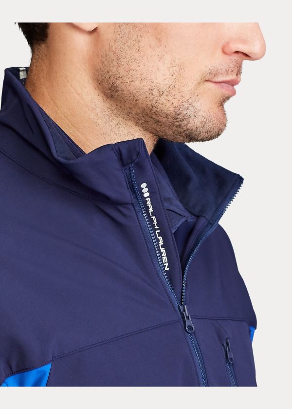 Ralph Lauren Stretch Pullover Jacket Tmavě Blankyt | 2c0g8s2H