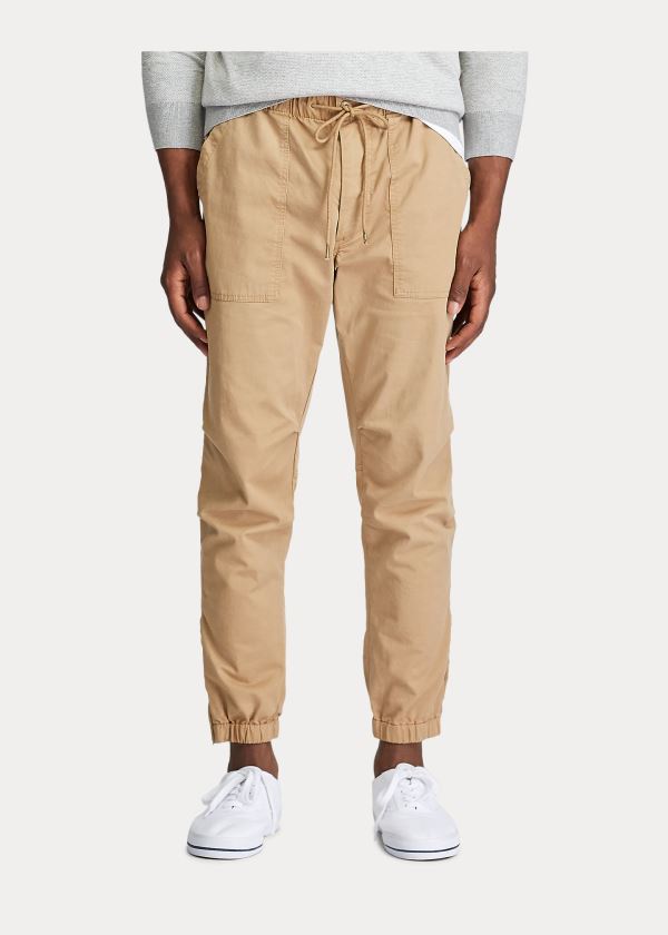 Ralph Lauren Stretch Relaxed Fit Twill Pant Hnědé | 0yiIrJex