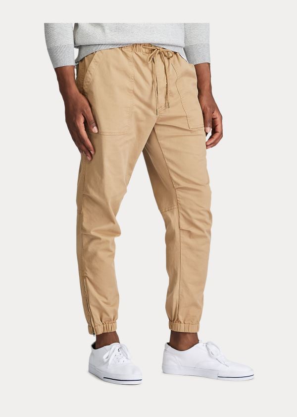 Ralph Lauren Stretch Relaxed Fit Twill Pant Hnědé | 0yiIrJex
