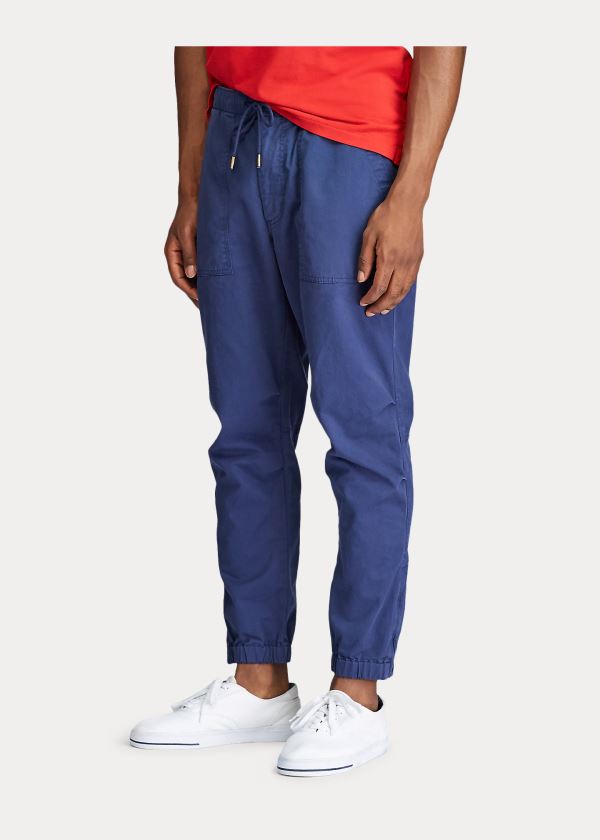 Ralph Lauren Stretch Relaxed Fit Twill Pant Tmavě Blankyt | fB7M5hNF