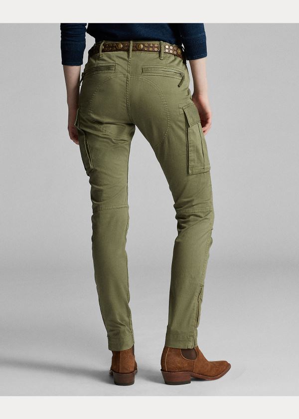 Ralph Lauren Stretch Skinny Cargo Pant Olivy Zelené | jbCMo6Yt