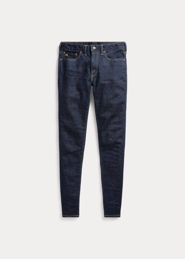 Ralph Lauren Stretch Skinny Jean Tmavě Blankyt Blankyt Světle Modré | cfGWoHte