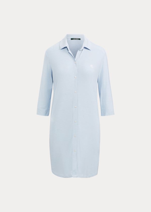 Ralph Lauren Stretch Sleep Shirt Blankyt | 7qDWBhPP