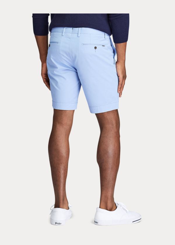Ralph Lauren Stretch Slim Fit Twill Krátké Blankyt | frdLNAnT