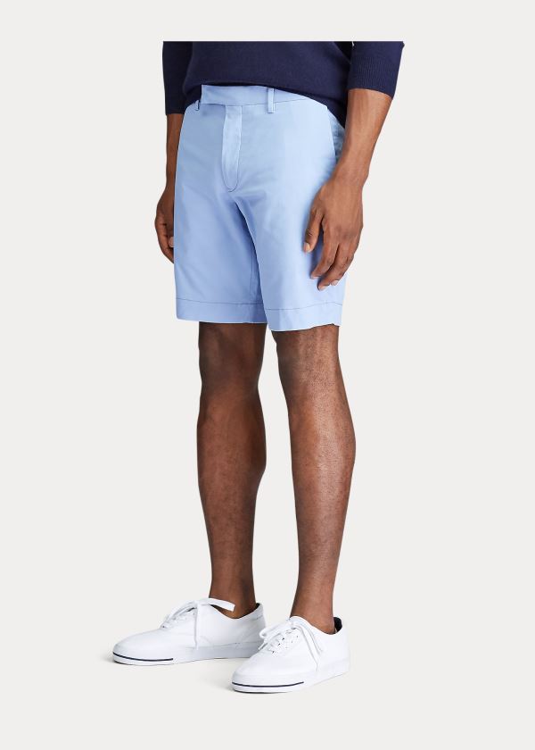 Ralph Lauren Stretch Slim Fit Twill Krátké Blankyt | frdLNAnT