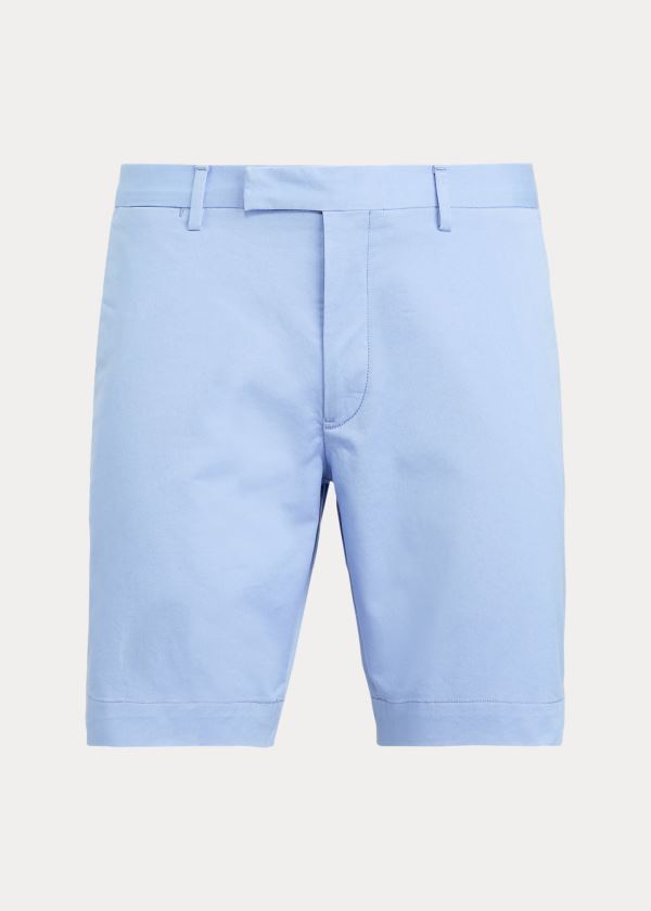 Ralph Lauren Stretch Slim Fit Twill Krátké Blankyt | frdLNAnT