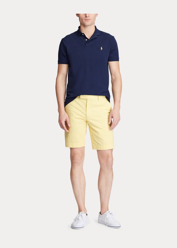 Ralph Lauren Stretch Slim Fit Twill Krátké Citrón | hxmhSXUQ