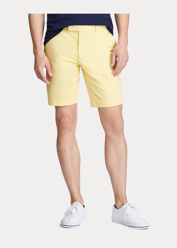 Ralph Lauren Stretch Slim Fit Twill Krátké Citrón | hxmhSXUQ