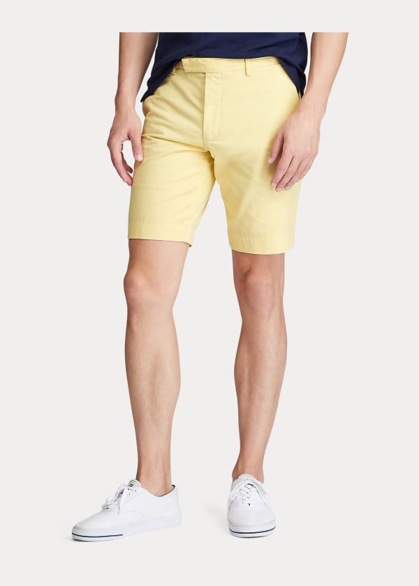 Ralph Lauren Stretch Slim Fit Twill Krátké Citrón | hxmhSXUQ