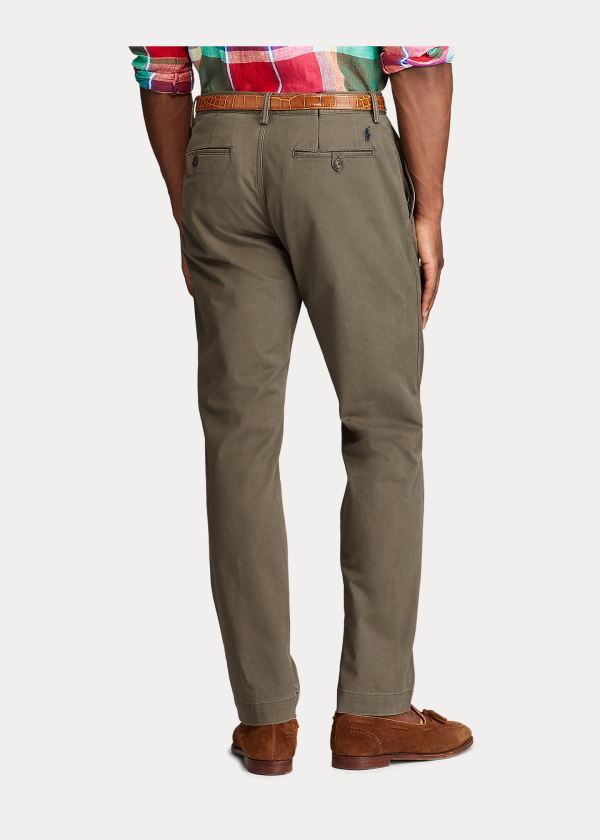 Ralph Lauren Stretch Straight Fit Chino Olivy Zelené | UhsQmgg8