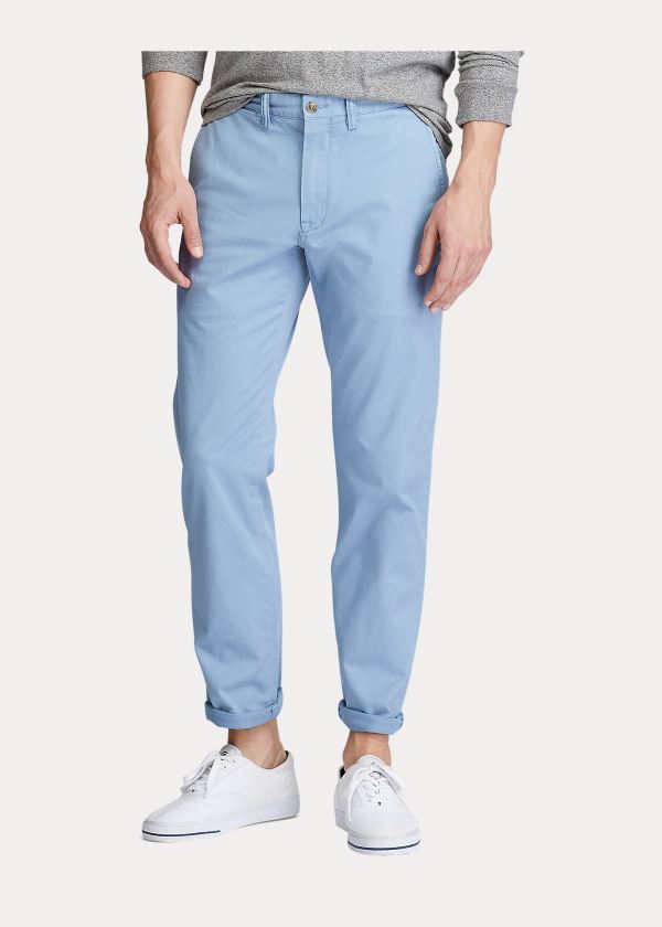 Ralph Lauren Stretch Straight Fit Chino Blankyt | yC2BHAZi