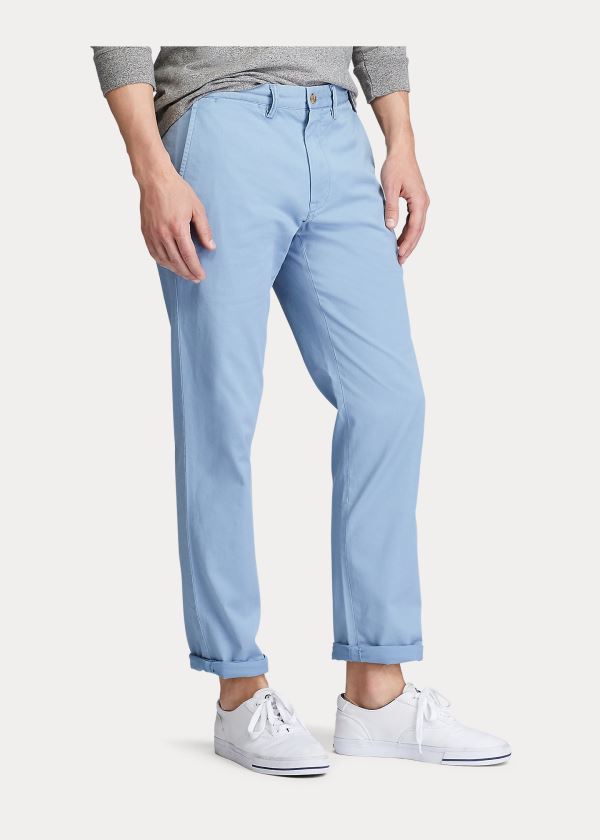 Ralph Lauren Stretch Straight Fit Chino Blankyt | yC2BHAZi