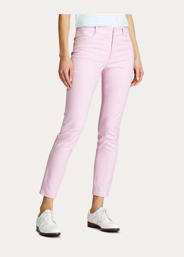 Ralph Lauren Stretch Twill Golfové Pant Růžové | 8WUuT6kG