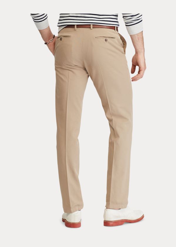 Ralph Lauren Stretch Twill Suit Trouser Hnědé | m3FUU9So