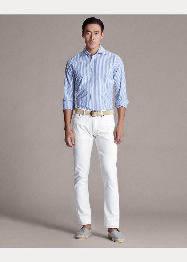 Ralph Lauren Striped Oxford Shirt Blankyt | sMq6rD4q