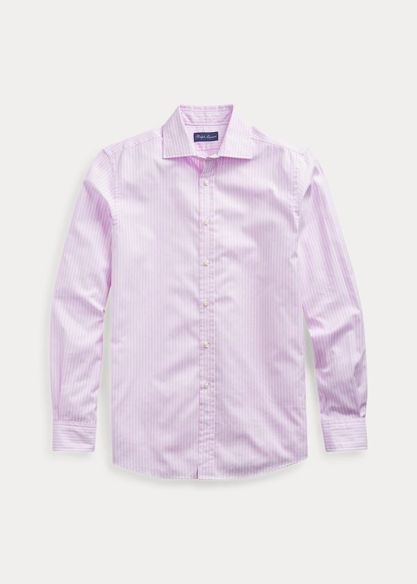 Ralph Lauren Striped Oxford Shirt Růžové | h65R4Zxf