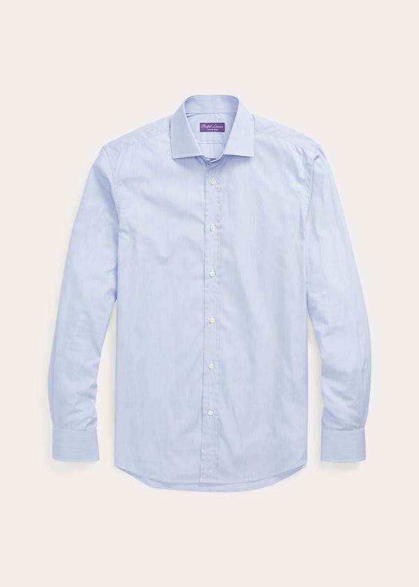 Ralph Lauren Striped Shirt Blankyt Bílé | 7A6SVFda