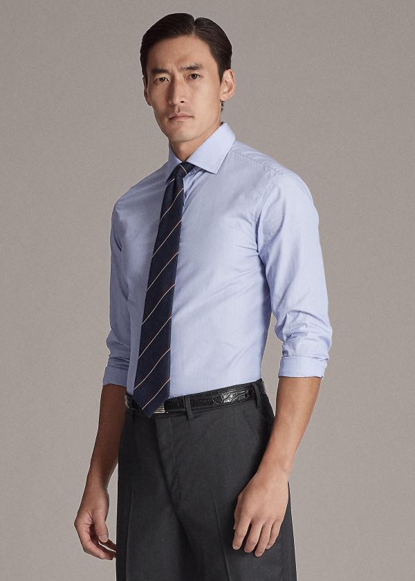 Ralph Lauren Striped Shirt Blankyt Bílé | 7A6SVFda