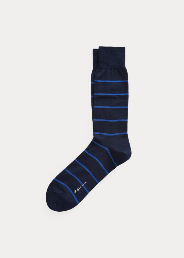 Ralph Lauren Striped Šaty Socks Blankyt | PobwQFw9