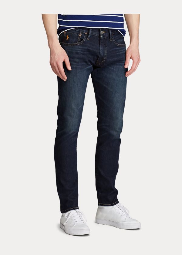 Ralph Lauren Sullivan Slim Jean with Pony Blankyt Blankyt Světle Modré | lIQIAT78