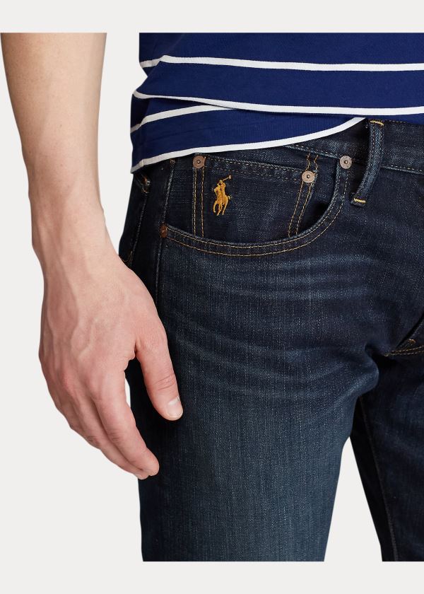 Ralph Lauren Sullivan Slim Jean with Pony Blankyt Blankyt Světle Modré | lIQIAT78
