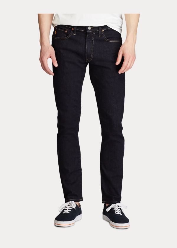Ralph Lauren Sullivan Slim Jean with Pony Tmavě Blankyt Blankyt Světle Modré | yD0y967G