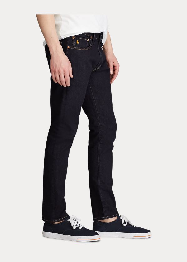 Ralph Lauren Sullivan Slim Jean with Pony Tmavě Blankyt Blankyt Světle Modré | yD0y967G