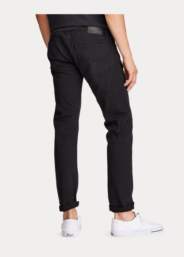 Ralph Lauren Sullivan Slim Stretch Jean Černé | 5cr5YSxD