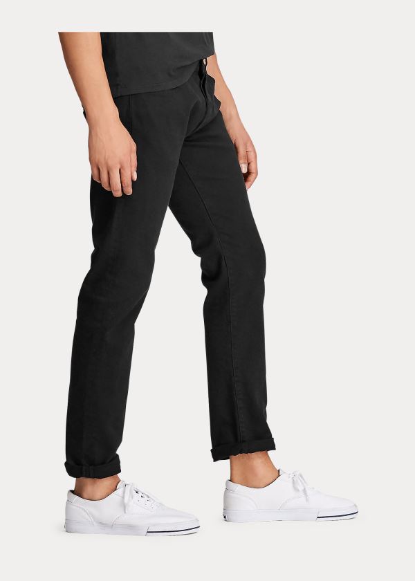 Ralph Lauren Sullivan Slim Stretch Jean Černé | 5cr5YSxD