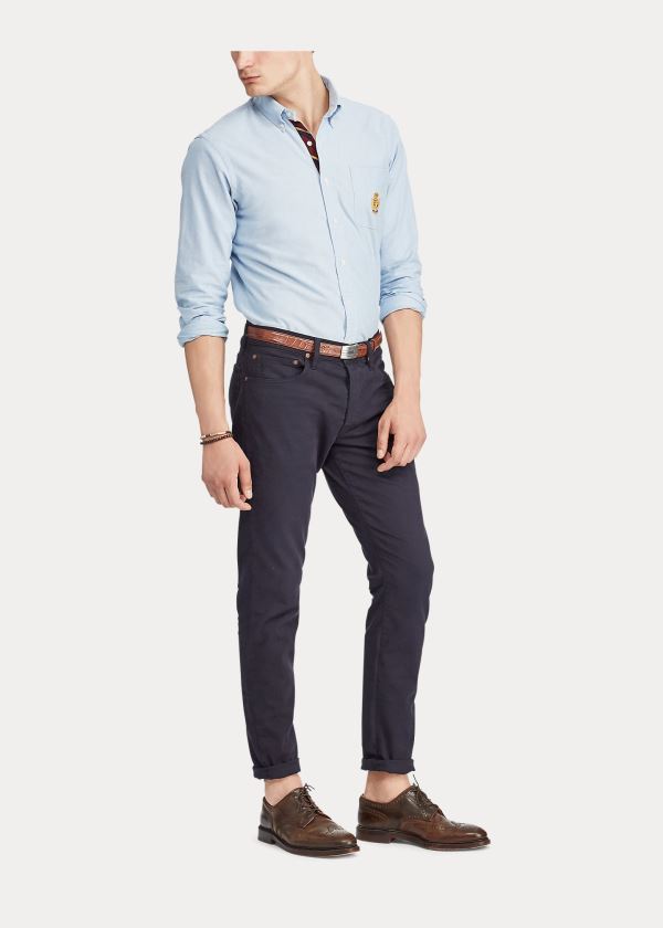 Ralph Lauren Sullivan Slim Stretch Jean Tmavě Blankyt | At6FkCtU