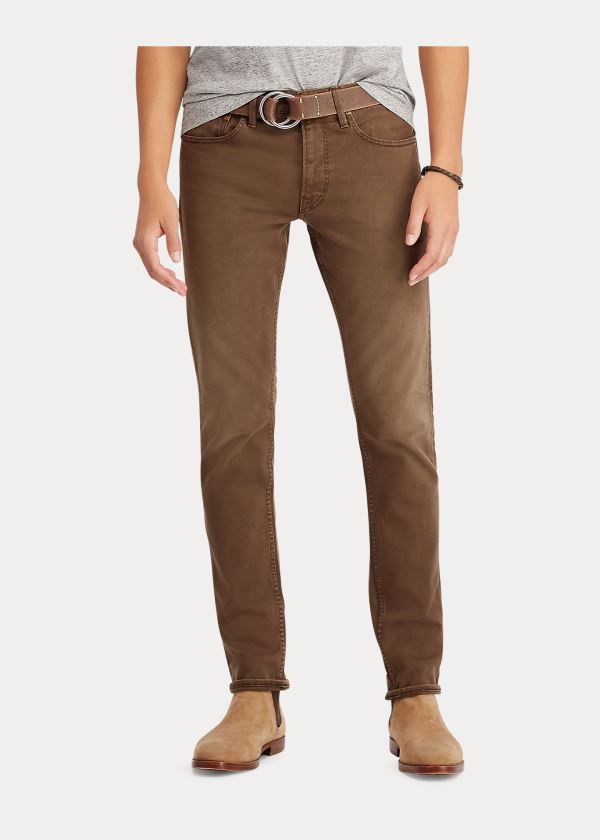 Ralph Lauren Sullivan Slim Stretch Jean Káva | SpAC7Tkv